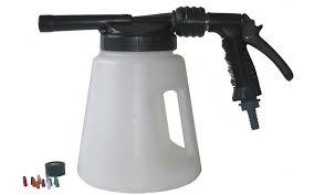 Wie heeft onze Foame sprayer in bezit