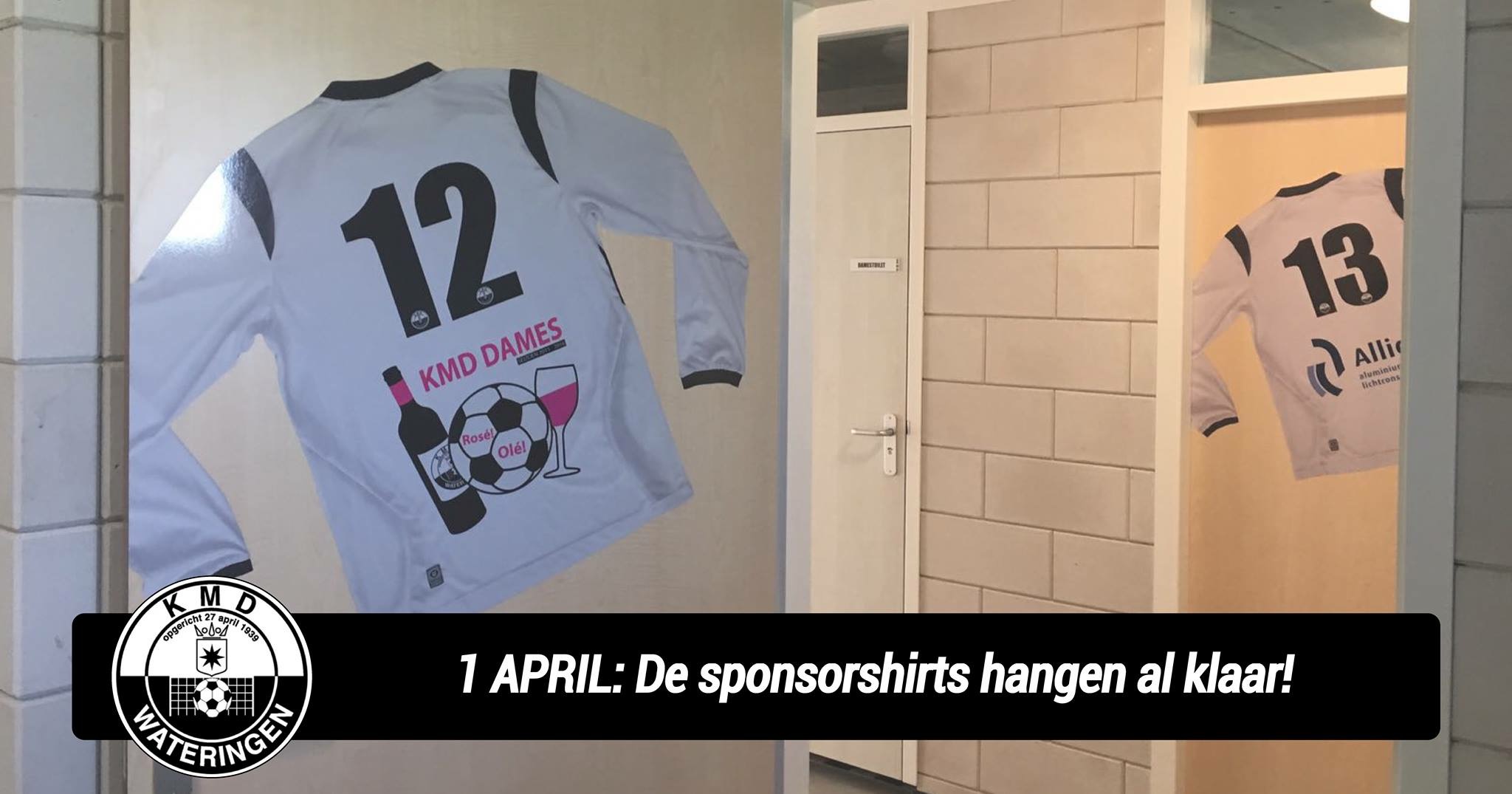 *Opening nieuwe velden en kleedkamers*