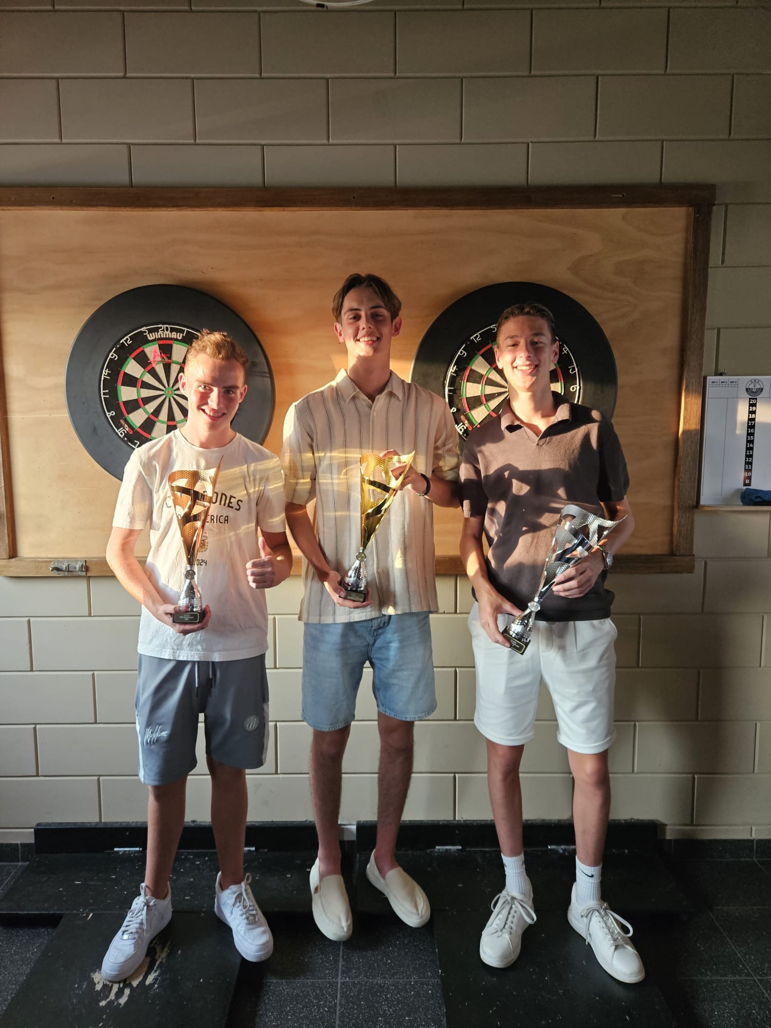 Darttoernooi succesvolle avond 👍🏻