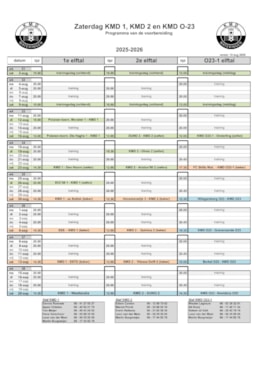 Voorbereiding seizoen 2025-2026 def versie 6